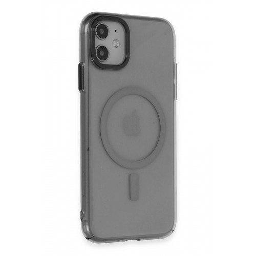 Newface iPhone 11 Kılıf Anka PC Magneticsafe Sert Metal Kapak - Siyah Newface iPhone 11 Kılıf Anka PC Magneticsafe Sert Metal Kapak - Siyah