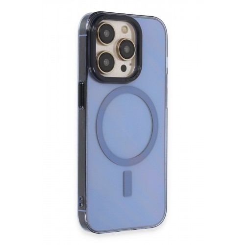 Newface iPhone 14 Pro Kılıf Anka PC Magneticsafe Sert Metal Kapak - Sierra Blue Newface iPhone 14 Pro Kılıf Anka PC Magneticsafe Sert Metal Kapak - Sierra Blue