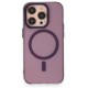 Newface iPhone 14 Pro Kılıf Anka PC Magneticsafe Sert Metal Kapak - Mor Newface iPhone 14 Pro Kılıf Anka PC Magneticsafe Sert Metal Kapak - Mor