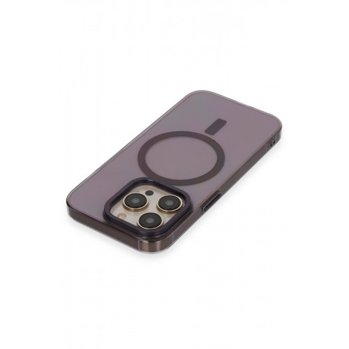 Newface iPhone 14 Pro Kılıf Anka PC Magneticsafe Sert Metal Kapak - Mor Newface iPhone 14 Pro Kılıf Anka PC Magneticsafe Sert Metal Kapak - Mor