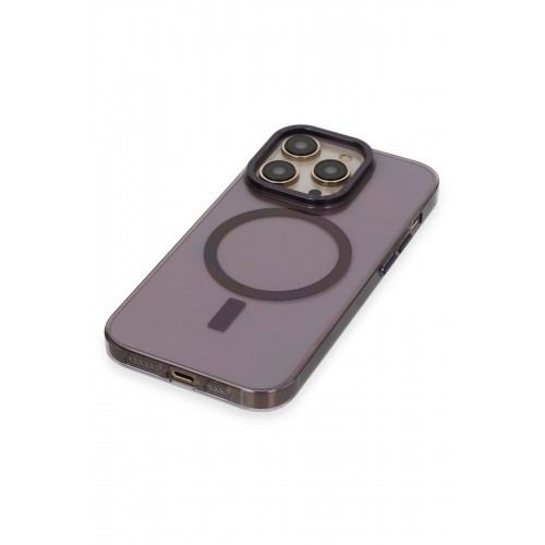 Newface iPhone 14 Pro Kılıf Anka PC Magneticsafe Sert Metal Kapak - Mor Newface iPhone 14 Pro Kılıf Anka PC Magneticsafe Sert Metal Kapak - Mor