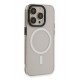Newface iPhone 14 Pro Max Kılıf Anka PC Magneticsafe Sert Metal Kapak - Şeffaf