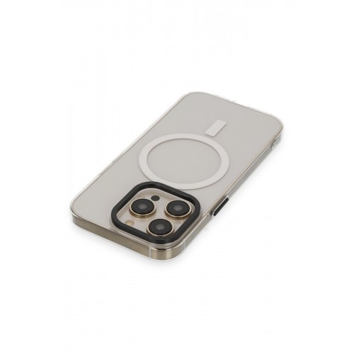 Newface iPhone 14 Pro Max Kılıf Anka PC Magneticsafe Sert Metal Kapak - Şeffaf Newface iPhone 14 Pro Max Kılıf Anka PC Magneticsafe Sert Metal Kapak - Şeffaf