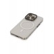 Newface iPhone 14 Pro Max Kılıf Anka PC Magneticsafe Sert Metal Kapak - Şeffaf