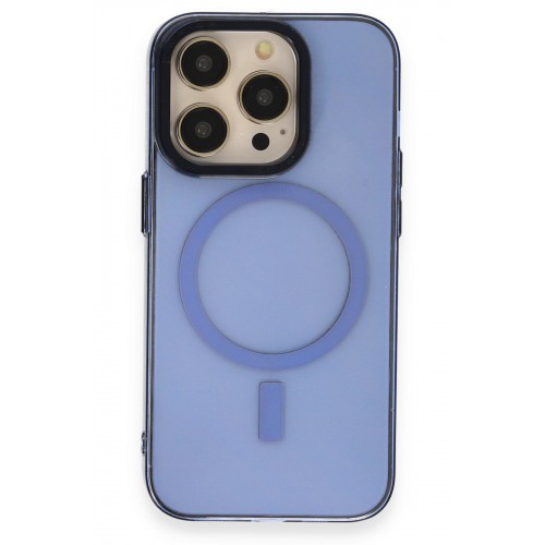 Newface iPhone 14 Pro Max Kılıf Anka PC Magneticsafe Sert Metal Kapak - Sierra Blue Newface iPhone 14 Pro Max Kılıf Anka PC Magneticsafe Sert Metal Kapak - Sierra Blue