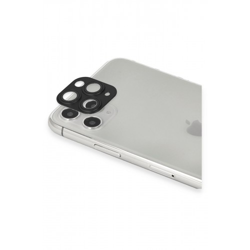 Newface iPhone 11 Pro Max Pers Alüminyum Kamera Lens - Siyah Newface iPhone 11 Pro Max Pers Alüminyum Kamera Lens - Siyah