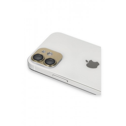 Newface iPhone 11 Pers Alüminyum Kamera Lens - Gold Newface iPhone 11 Pers Alüminyum Kamera Lens - Gold