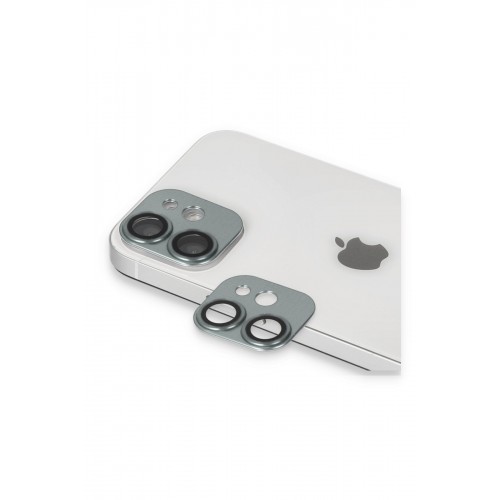 Newface iPhone 11 Pers Alüminyum Kamera Lens - Yeşil Newface iPhone 11 Pers Alüminyum Kamera Lens - Yeşil