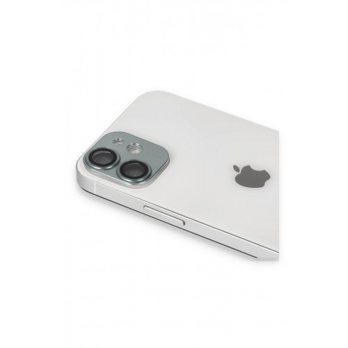 Newface iPhone 11 Pers Alüminyum Kamera Lens - Yeşil Newface iPhone 11 Pers Alüminyum Kamera Lens - Yeşil