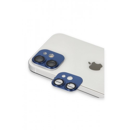 Newface iPhone 11 Pers Alüminyum Kamera Lens - Lacivert Newface iPhone 11 Pers Alüminyum Kamera Lens - Lacivert