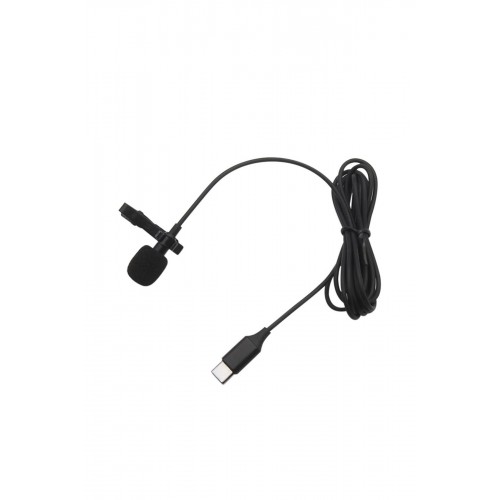 Newface Type-C 2 Metre Double Mikrofon - Siyah Newface Type-C 2 Metre Double Mikrofon - Siyah