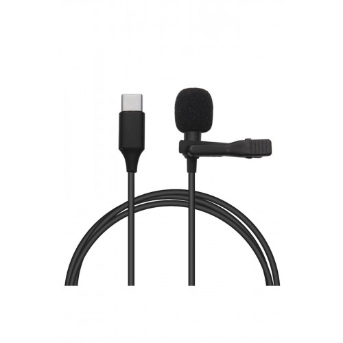 Newface Type-C 2 Metre Double Mikrofon - Siyah Newface Type-C 2 Metre Double Mikrofon - Siyah