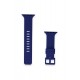 Newface Apple Watch 38mm KR408 Çizgili Silikon Kordon - Lacivert Newface Apple Watch 38mm KR408 Çizgili Silikon Kordon - Lacivert
