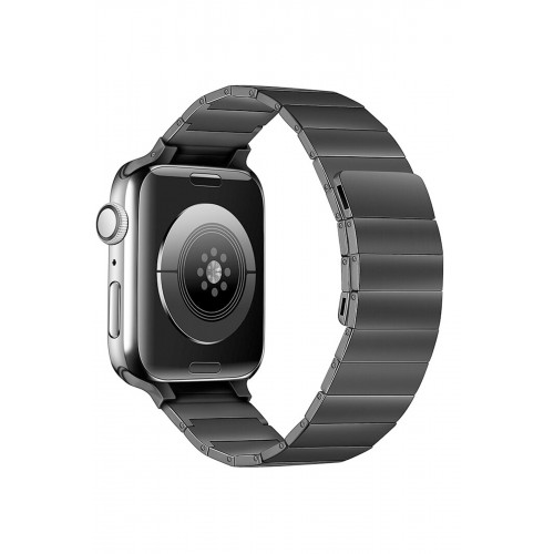 Newface Apple Watch 38mm KR404 Huks Kordon - Siyah