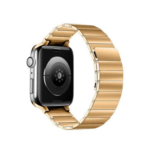 Newface Apple Watch 41mm KR404 Huks Kordon - Gold