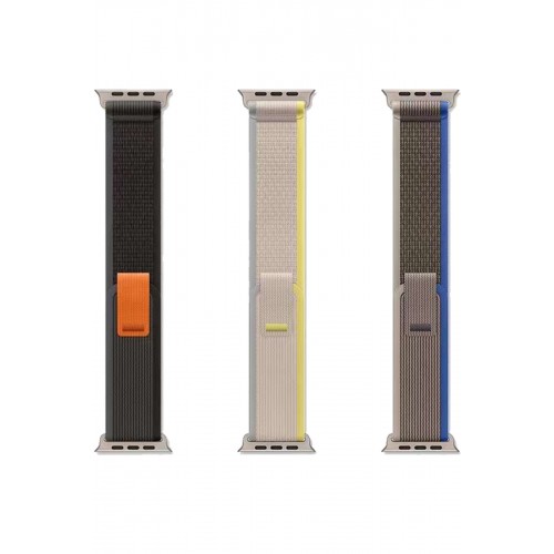 Newface Apple Watch 38mm Trail Kordon - Sarı-Bej Newface Apple Watch 38mm Trail Kordon - Sarı-Bej