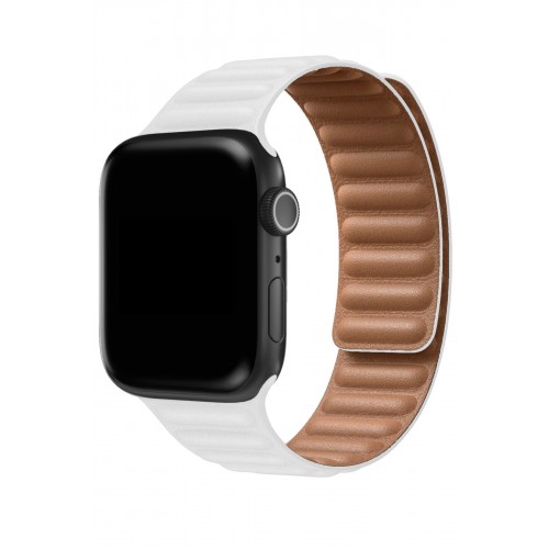 Newface Apple Watch 38mm Loop Kordon - Beyaz Newface Apple Watch 38mm Loop Kordon - Beyaz