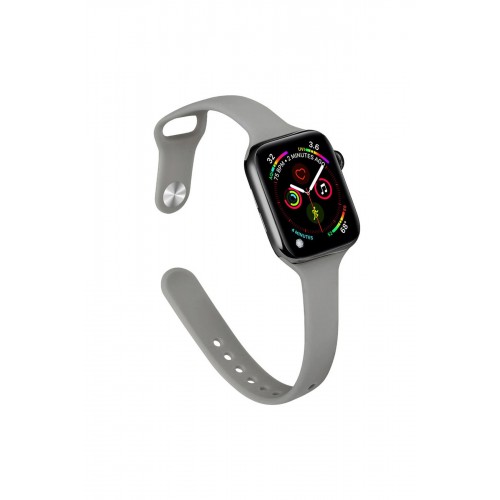 Newface Apple Watch 38mm Klasik Kordon - Füme Newface Apple Watch 38mm Klasik Kordon - Füme