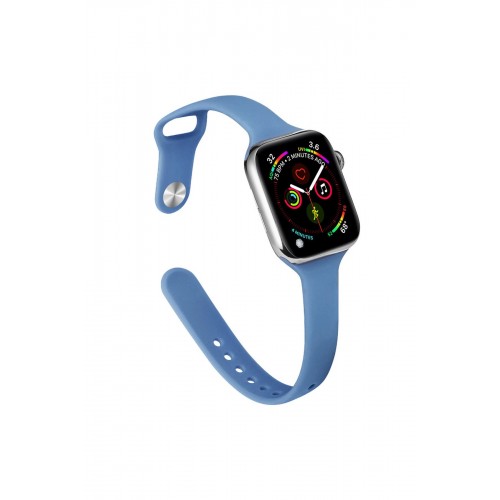 Newface Apple Watch 38mm Klasik Kordon - Koyu Mavi Newface Apple Watch 38mm Klasik Kordon - Koyu Mavi