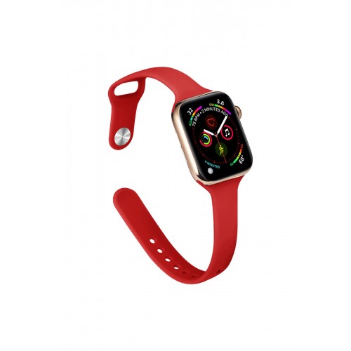 Newface Apple Watch 41mm Klasik Kordon - Kırmızı