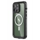 Newface iPhone 14 Pro Max Kılıf Red Pepper Magneticsafe Su Geçirmez Kılıf - Siyah-Gri