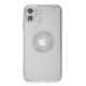 Newface iPhone 11 Kılıf Santa Lens Silikon - Şeffaf Newface iPhone 11 Kılıf Santa Lens Silikon - Şeffaf