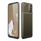 Newface Oppo A52 Kılıf Focus Karbon Silikon - Yeşil