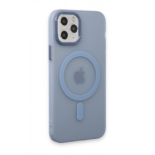 Newface iPhone 11 Pro Kılıf Lodos Magneticsafe Mat Kapak - Sierra Blue Newface iPhone 11 Pro Kılıf Lodos Magneticsafe Mat Kapak - Sierra Blue