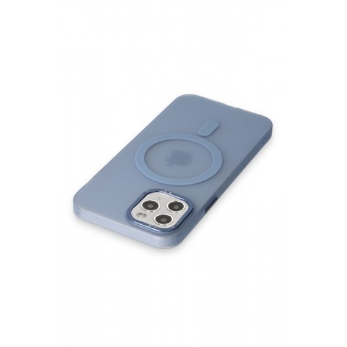 Newface iPhone 11 Pro Kılıf Lodos Magneticsafe Mat Kapak - Sierra Blue Newface iPhone 11 Pro Kılıf Lodos Magneticsafe Mat Kapak - Sierra Blue