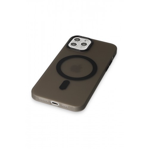 Newface iPhone 11 Pro Max Kılıf Lodos Magneticsafe Mat Kapak - Siyah Newface iPhone 11 Pro Max Kılıf Lodos Magneticsafe Mat Kapak - Siyah