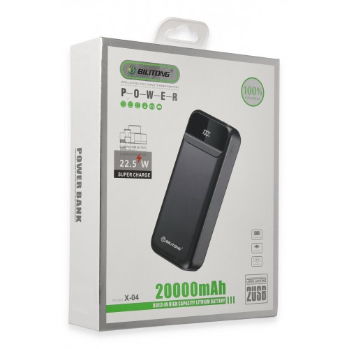 Newface X04 20.000 mAh Powerbank - Beyaz Newface X04 20.000 mAh Powerbank - Beyaz