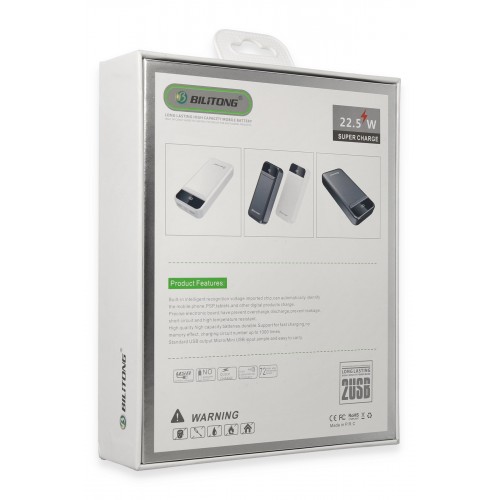Newface X04 20.000 mAh Powerbank - Beyaz Newface X04 20.000 mAh Powerbank - Beyaz