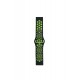 Newface Watch 20mm Spor Delikli Kordon - Siyah-Yeşil