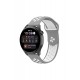 Newface Watch 20mm Spor Delikli Kordon - Gri-Beyaz