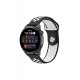 Newface Watch 22mm Spor Delikli Kordon - Siyah-Beyaz