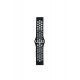 Newface Watch 22mm Spor Delikli Kordon - Siyah-Beyaz