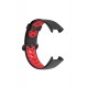 Newface Xiaomi Redmi Watch 2 Spor Delikli Kordon - Siyah-Kırmızı Newface Xiaomi Redmi Watch 2 Spor Delikli Kordon - Siyah-Kırmızı