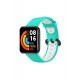Newface Xiaomi Redmi Watch 2 Lite Spor Delikli Kordon - Turkuaz-Beyaz Newface Xiaomi Redmi Watch 2 Lite Spor Delikli Kordon - Turkuaz-Beyaz