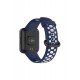 Newface Xiaomi Redmi Watch 2 Lite Spor Delikli Kordon - Lacivert-Beyaz Newface Xiaomi Redmi Watch 2 Lite Spor Delikli Kordon - Lacivert-Beyaz