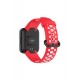 Newface Xiaomi Redmi Watch 2 Spor Delikli Kordon - Kırmızı-Beyaz Newface Xiaomi Redmi Watch 2 Spor Delikli Kordon - Kırmızı-Beyaz