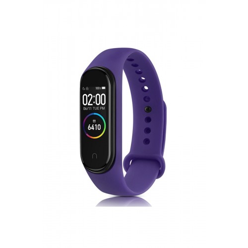 Newface Xiaomi Mi Band 5 Klasik Kordon - Mor Newface Xiaomi Mi Band 5 Klasik Kordon - Mor