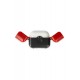 Newface Airpods 3 (3.nesil) Basmalı Kılıf - Siyah-Kırmızı Newface Airpods 3 (3.nesil) Basmalı Kılıf - Siyah-Kırmızı