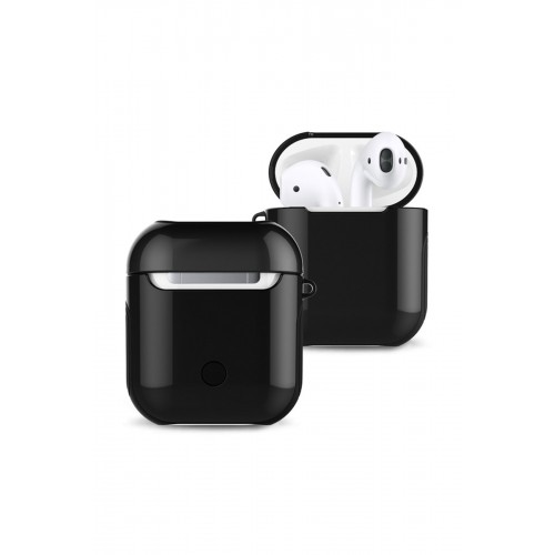 Newface Airpods (1.nesil) 3in1 Kılıf - Siyah