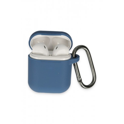 Newface Airpods 2 (2.nesil) Hang Kılıf - Lacivert