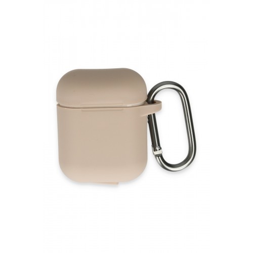 Newface Airpods 2 (2.nesil) Hang Kılıf - Pudra Newface Airpods 2 (2.nesil) Hang Kılıf - Pudra
