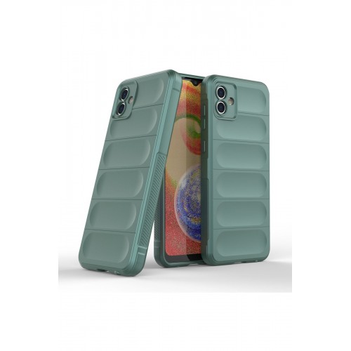 Newface Samsung Galaxy A04E Kılıf Optimum Silikon - Koyu Yeşil Newface Samsung Galaxy A04E Kılıf Optimum Silikon - Koyu Yeşil