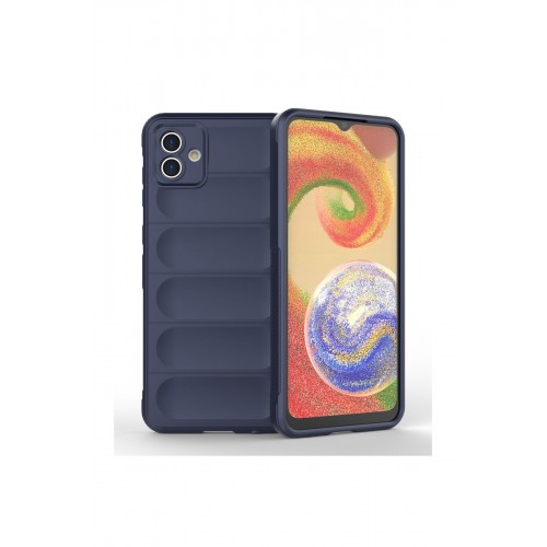 Newface Samsung Galaxy A04E Kılıf Optimum Silikon - Lacivert Newface Samsung Galaxy A04E Kılıf Optimum Silikon - Lacivert