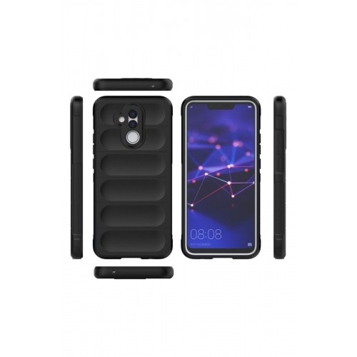 Newface Huawei Mate 20 Lite Kılıf Optimum Silikon - Siyah Newface Huawei Mate 20 Lite Kılıf Optimum Silikon - Siyah