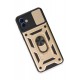 Newface Samsung Galaxy A04E Kılıf Pars Lens Yüzüklü Silikon - Gold Newface Samsung Galaxy A04E Kılıf Pars Lens Yüzüklü Silikon - Gold