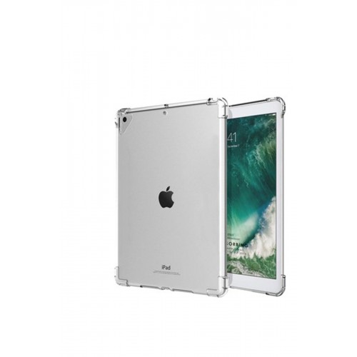 Newface iPad 9.7 (2017) Kılıf Anti Şeffaf Tablet Silikon - Şeffaf